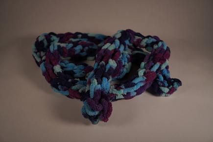 Scarf - Blue/Purple Photo